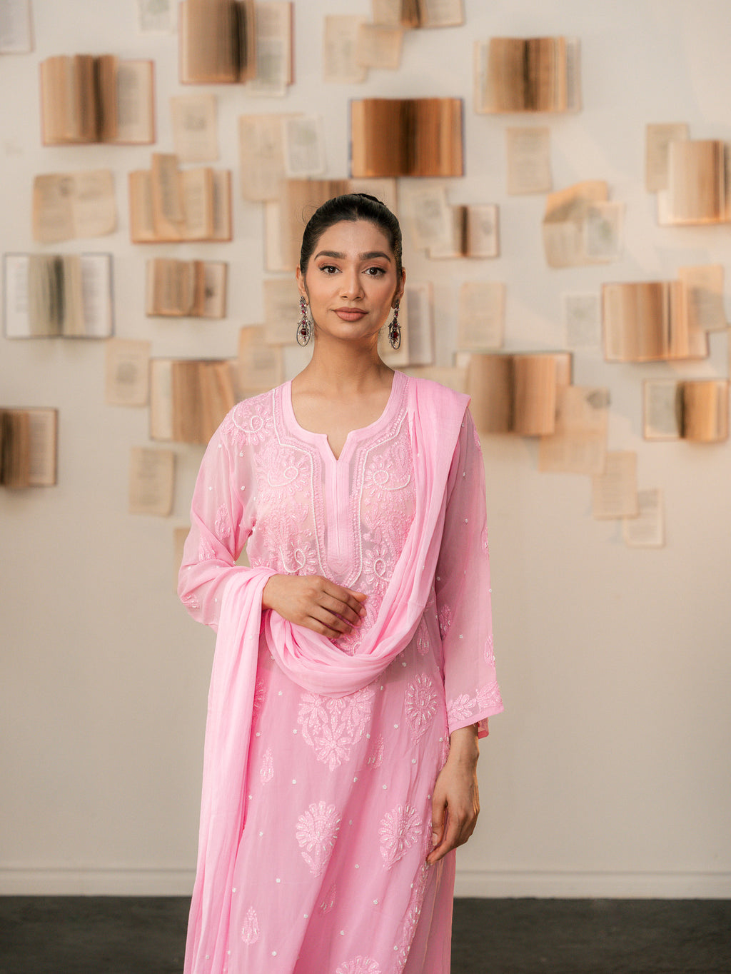 Blush Blossom - Viscose Suit Set