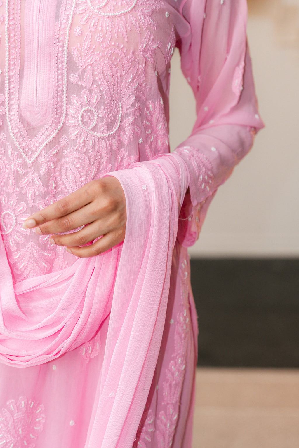 Blush Blossom - Viscose Suit Set