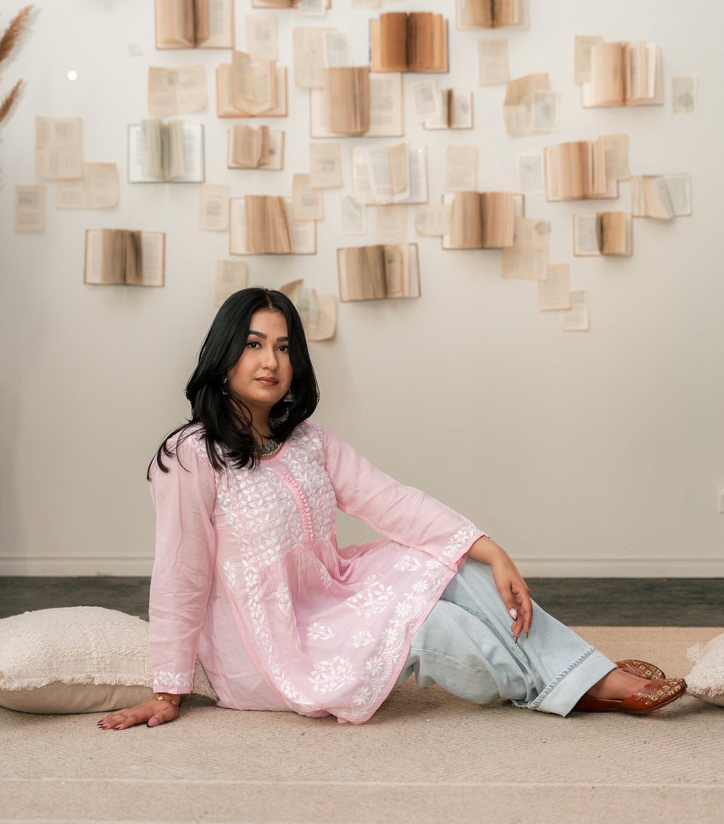 Pink Haze - Short Frock