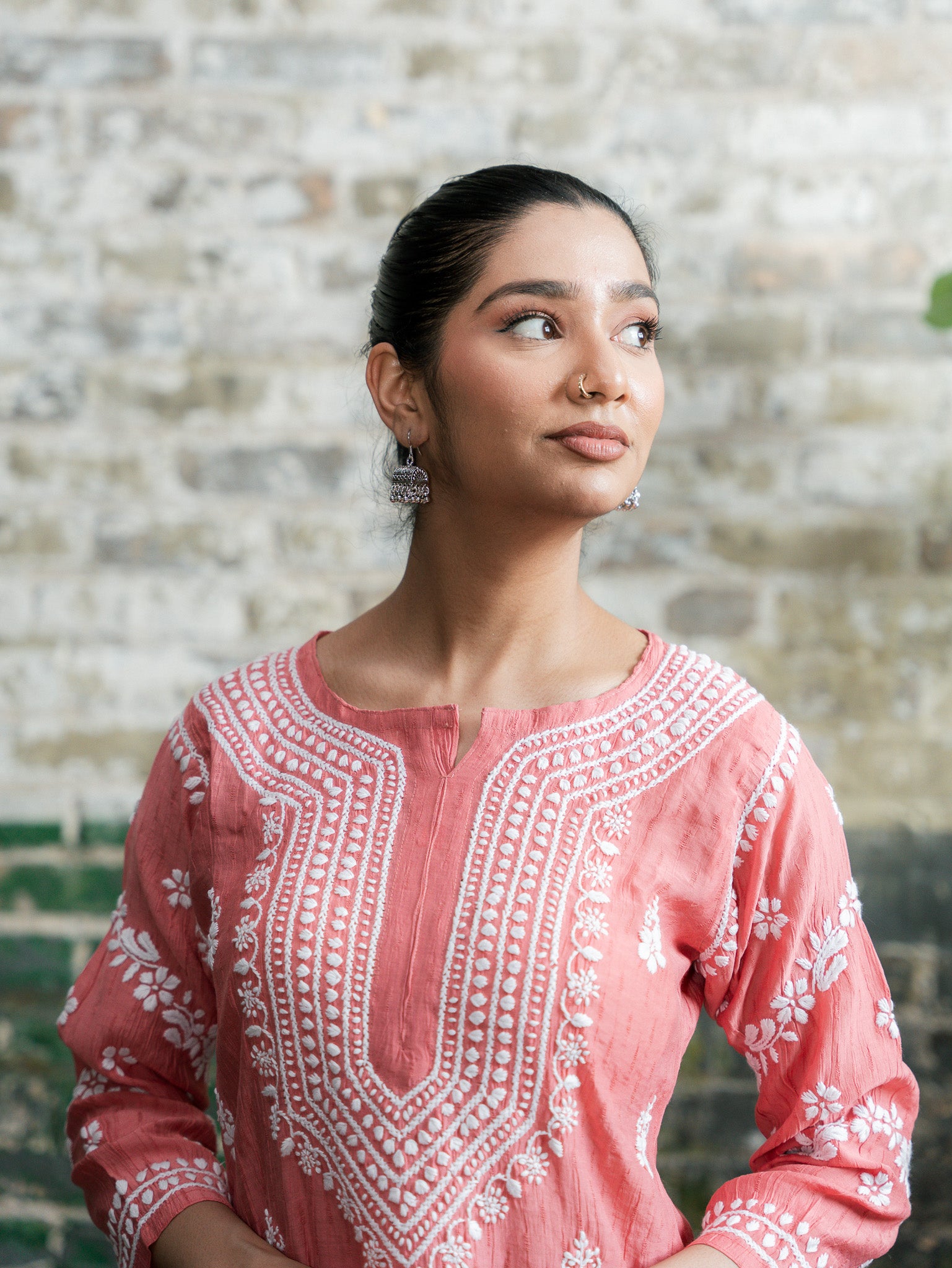 Noor-e-Gajri - Dobby Self Kurti