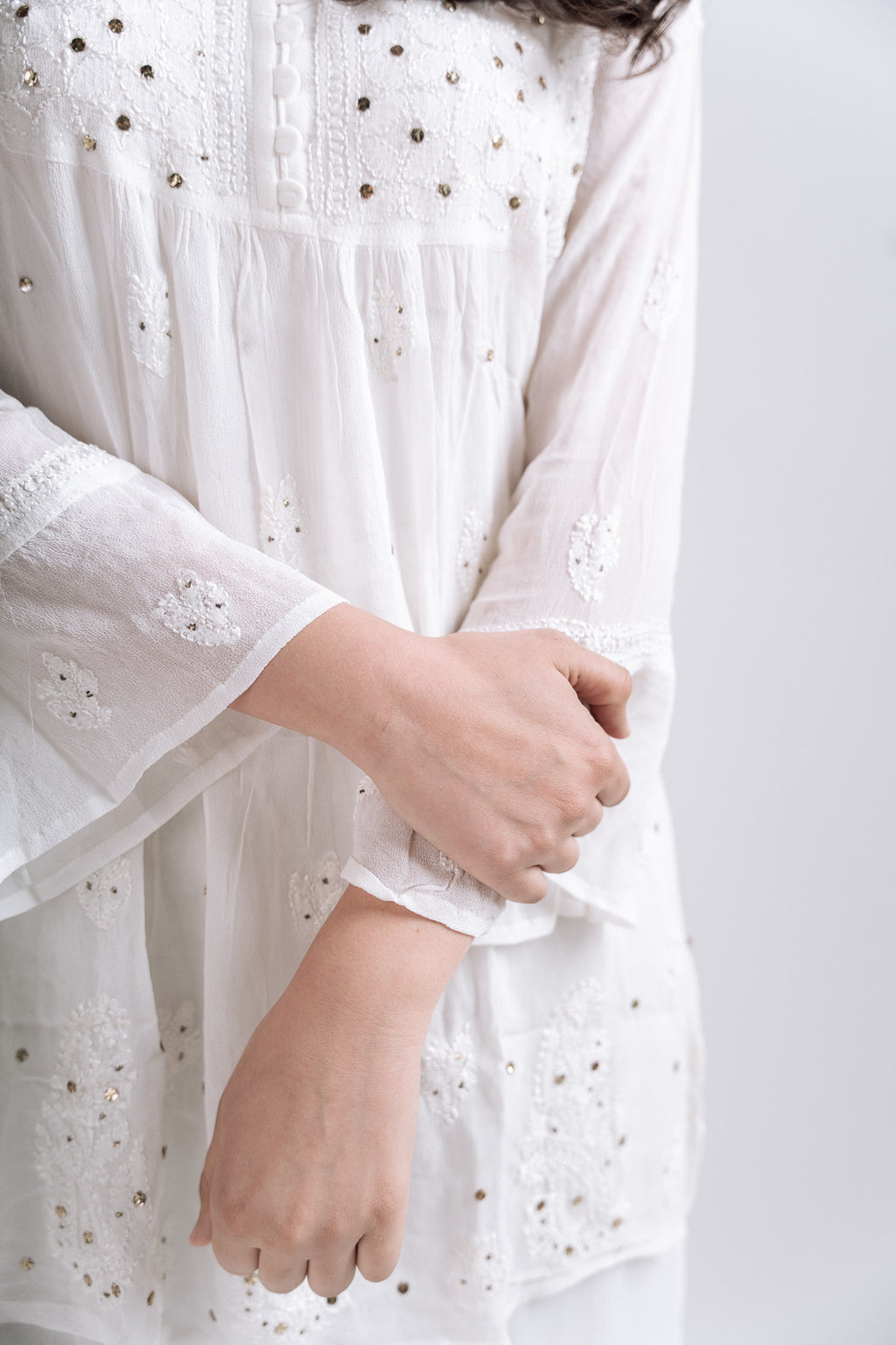 Mukaish Work Garaara set