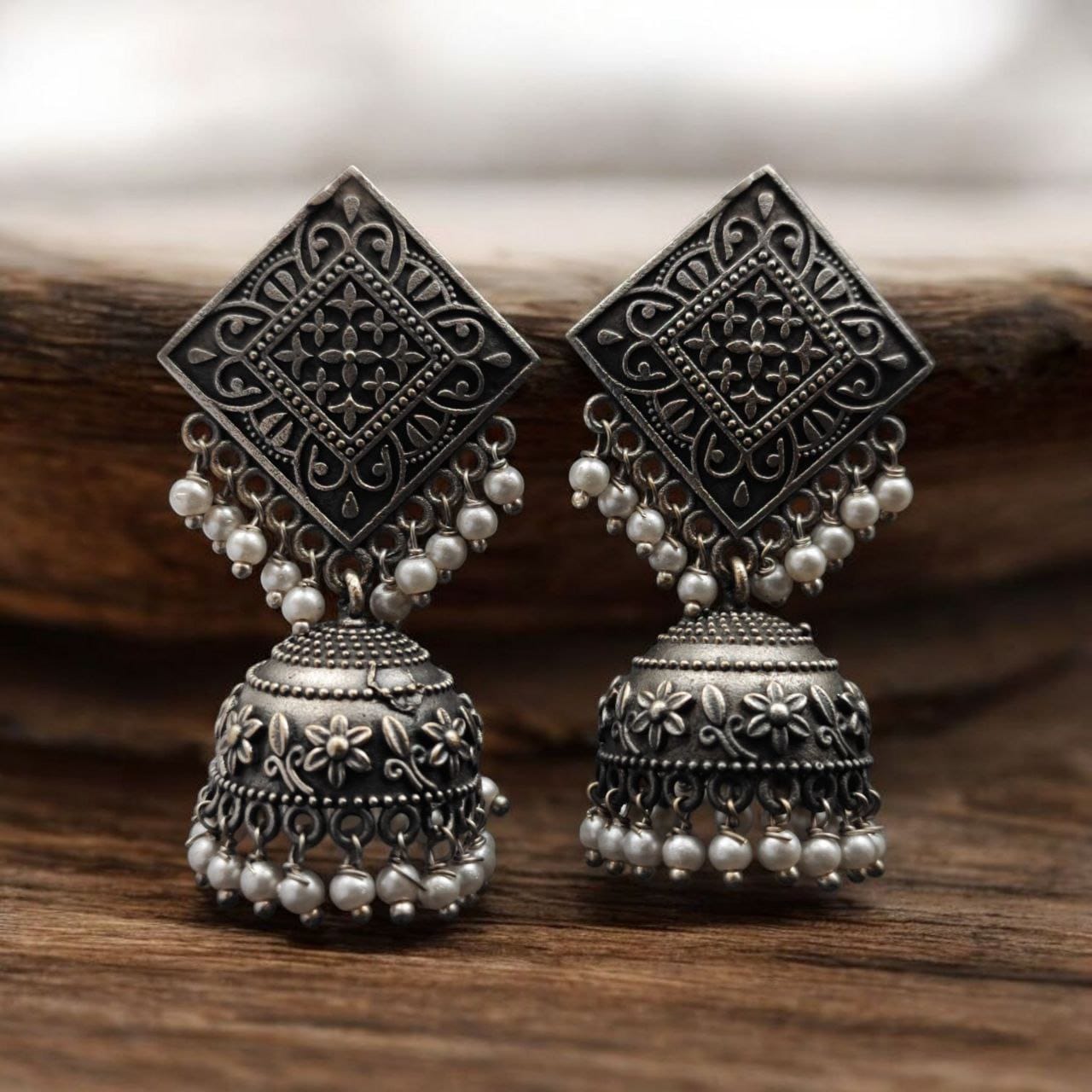 Replica Square Jhumka